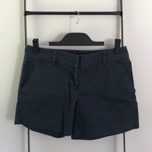 J. Crew Navy Classic Twill Chino Shorts